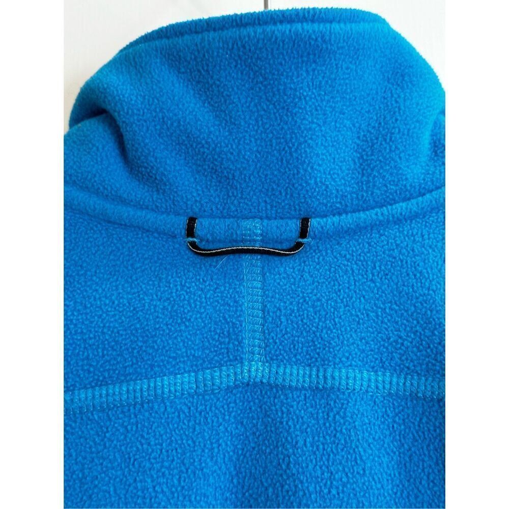 The North Face size M fleece turquoise jacket full zipper - Picture 10 of 12